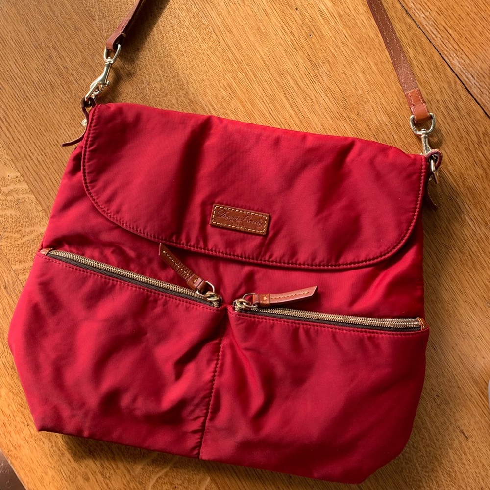 Dooney & Bourke soft sided red purse